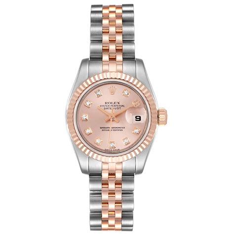 rolex lady datejust 26mm rose gold|Rolex Datejust lady everose gold.